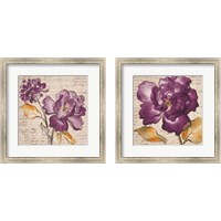 Framed 'Lilac Beauty 2 Piece Framed Art Print Set' border=