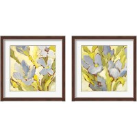 Framed Begonia Bleu 2 Piece Framed Art Print Set
