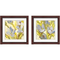 Framed Begonia Bleu 2 Piece Framed Art Print Set