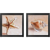 Framed Copper Sea Life 2 Piece Framed Art Print Set
