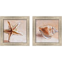 Framed Copper Sea Life 2 Piece Framed Art Print Set