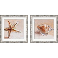 Framed Copper Sea Life 2 Piece Framed Art Print Set