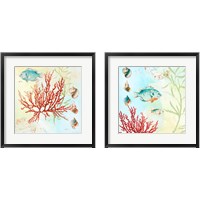 Framed Deep Sea Coral 2 Piece Framed Art Print Set
