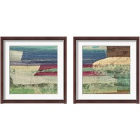 Framed 'Early Morning on the Enchanted Lagoon 2 Piece Framed Art Print Set' border=
