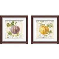 Framed 'Floursack Autumn 2 Piece Framed Art Print Set' border=