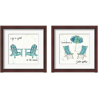 Framed Beach Divas  2 Piece Framed Art Print Set