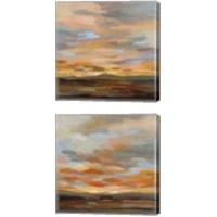 Framed 'High Desert Sky 2 Piece Canvas Print Set' border=