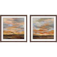 Framed 'High Desert Sky 2 Piece Framed Art Print Set' border=