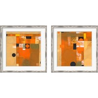 Framed 'Soleil  2 Piece Framed Art Print Set' border=