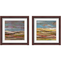 Framed 'High Plains 2 Piece Framed Art Print Set' border=