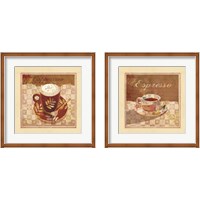 Framed 'Coffee 2 Piece Framed Art Print Set' border=