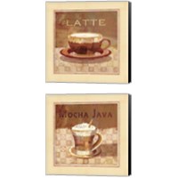 Framed 'Coffee 2 Piece Canvas Print Set' border=