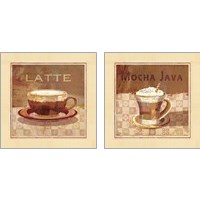 Framed 'Coffee 2 Piece Art Print Set' border=