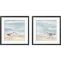 Framed 'Speckled Willet 2 Piece Framed Art Print Set' border=