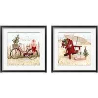 Framed Christmas Coast 2 Piece Framed Art Print Set