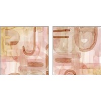 Framed 'Build Up 2 Piece Art Print Set' border=