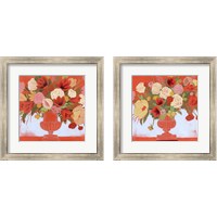 Framed Blossoms on Fire 2 Piece Framed Art Print Set