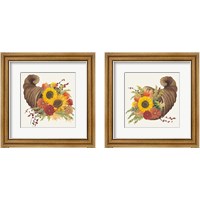 Framed Colorful Cornucopia 2 Piece Framed Art Print Set