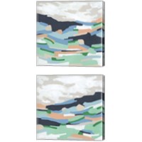 Framed Meadow Vale 2 Piece Canvas Print Set