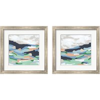 Framed 'Meadow Vale 2 Piece Framed Art Print Set' border=