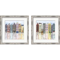 Framed 'Neighborhood  2 Piece Framed Art Print Set' border=