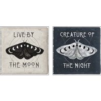 Framed Live by the Moon 2 Piece Art Print Set
