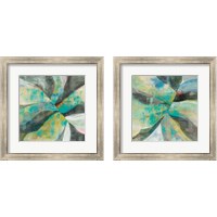 Framed 'In the Valley Abstract 2 Piece Framed Art Print Set' border=