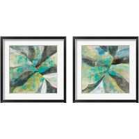 Framed In the Valley Abstract 2 Piece Framed Art Print Set