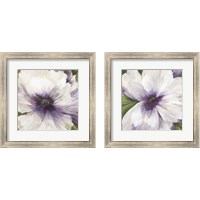 Framed 'Violet Orchid 2 Piece Framed Art Print Set' border=