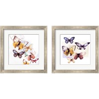 Framed Butterfly Fly Away 2 Piece Framed Art Print Set