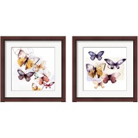 Framed Butterfly Fly Away 2 Piece Framed Art Print Set