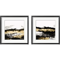 Framed 'Drizzle  2 Piece Framed Art Print Set' border=