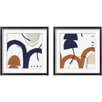 Framed 'Elasticity  2 Piece Framed Art Print Set' border=