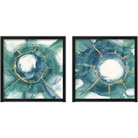 Framed Dharma Wheel 2 Piece Framed Art Print Set