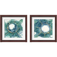 Framed Dharma Wheel 2 Piece Framed Art Print Set