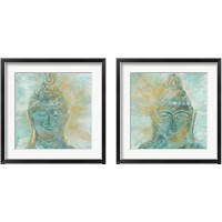 Framed 'Buddha Bright 2 Piece Framed Art Print Set' border=