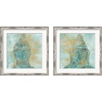 Framed 'Buddha Bright 2 Piece Framed Art Print Set' border=