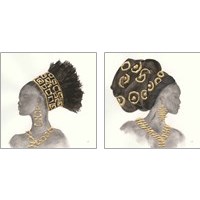 Framed Headdress Beauty 2 Piece Art Print Set