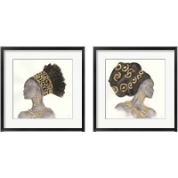 Framed Headdress Beauty 2 Piece Framed Art Print Set
