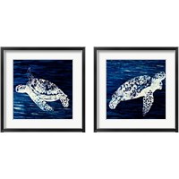 Framed Swim Along 2 Piece Framed Art Print Set