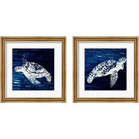 Framed Swim Along 2 Piece Framed Art Print Set