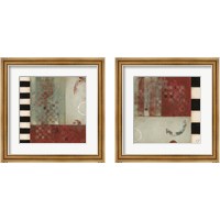 Framed 'Town and Country 2 Piece Framed Art Print Set' border=