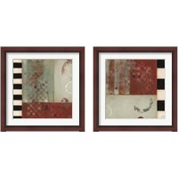 Framed 'Town and Country 2 Piece Framed Art Print Set' border=