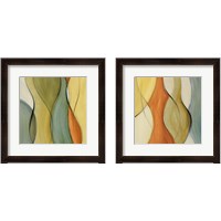 Framed 'Coalescence  2 Piece Framed Art Print Set' border=