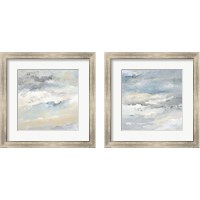 Framed Sea Meets Sky 2 Piece Framed Art Print Set