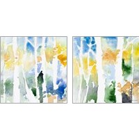 Framed 'Spring Coming On  2 Piece Art Print Set' border=