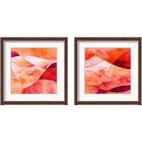 Framed 'Rose Fantasy 2 Piece Framed Art Print Set' border=