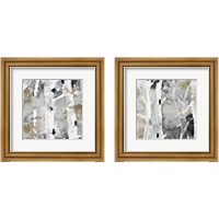 Framed 'Evening Forest 2 Piece Framed Art Print Set' border=