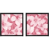 Framed Blooming Pink Whispers 2 Piece Framed Art Print Set