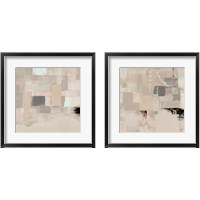 Framed Cream Voluminous 2 Piece Framed Art Print Set